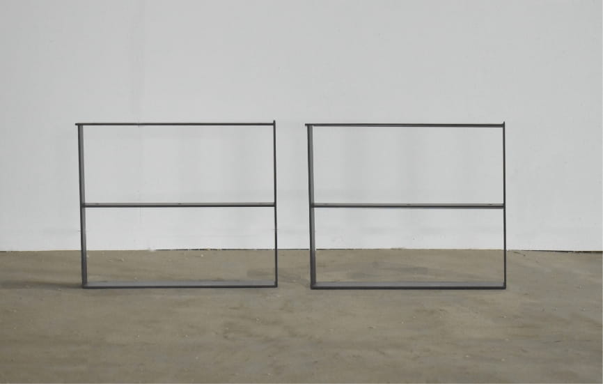 【鉄脚】テレビボード用　384×324mm